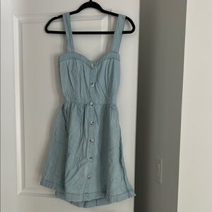 Light Blue Sleeveless Dress